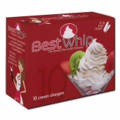 Bestwhip Cream Chargers N2O 8g 10 Pack x 24 (240 Bulbs)