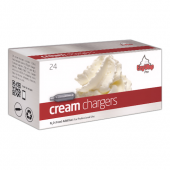 Ezywhip Pro Cream Chargers N2O 8g 24 Pack (24 Bulbs)