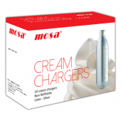 Mosa Cream Chargers N2O 8g 10 Pack x 36 (360 Bulbs)